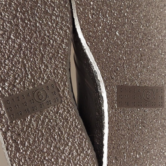 MM6 MAISON MARGIELA Metallic 6 Court sneakers - Picture 6 of 11